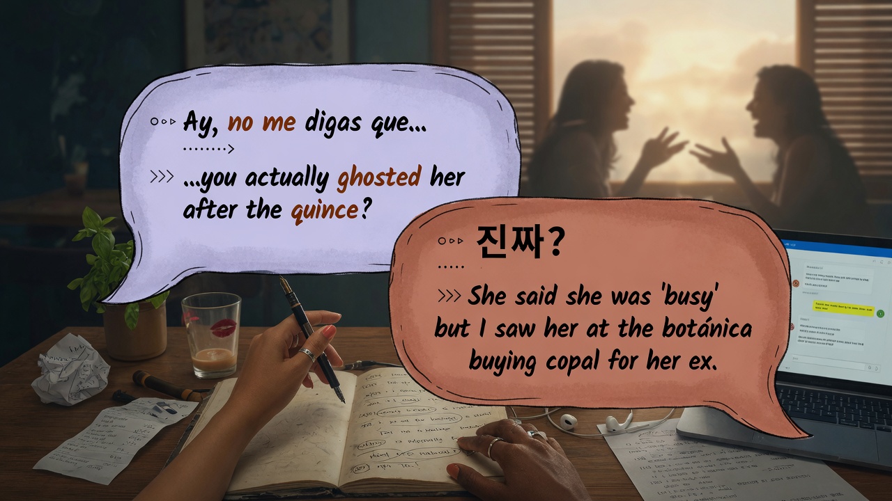 How to Use AI to Write Natural Code-Switching for Bilingual Characters
