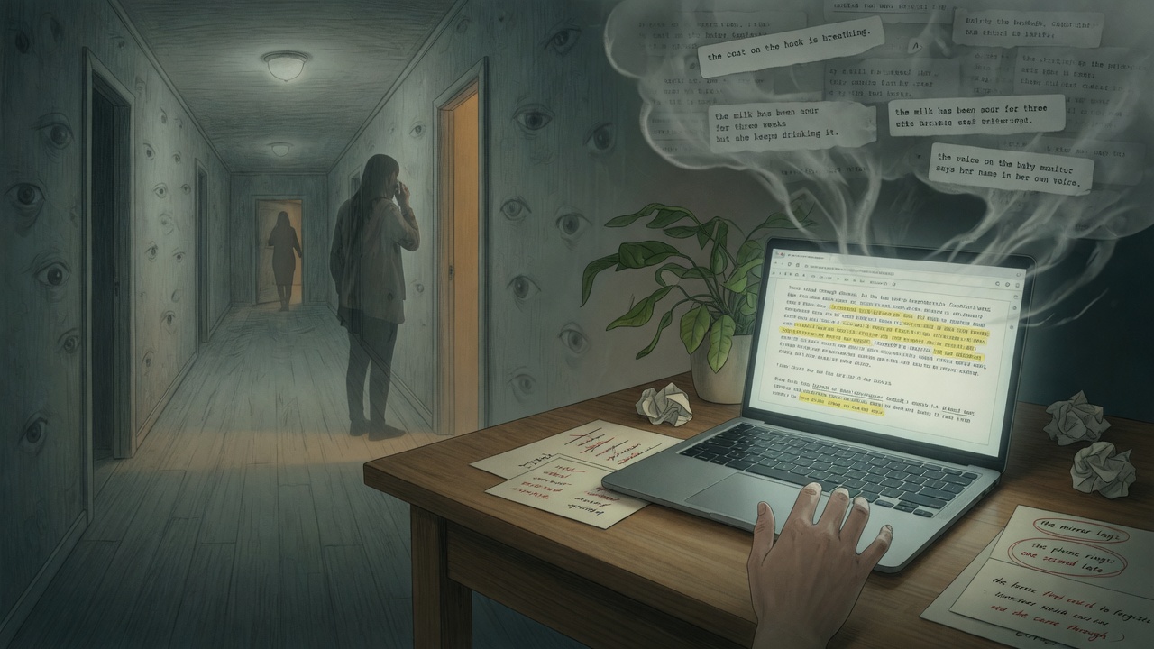 How to Use AI to Write Horror That Escalates Without Gore