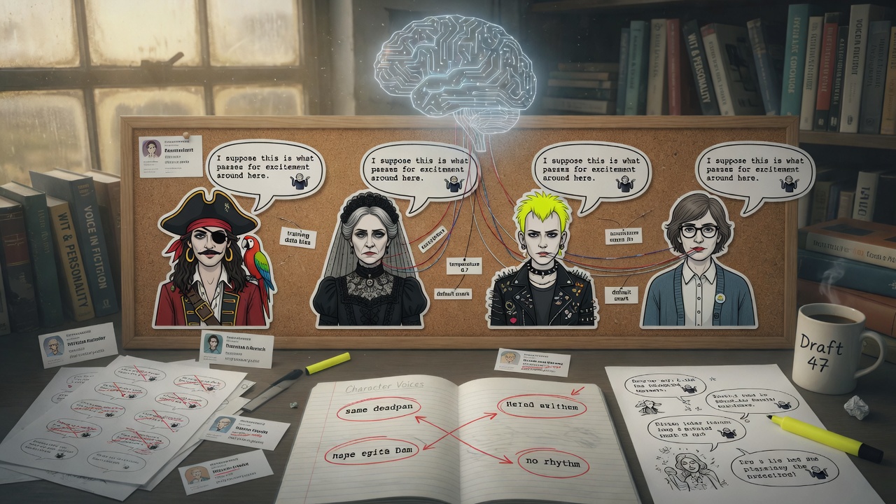 Why AI Gives Every Character the Same Sense of Humor