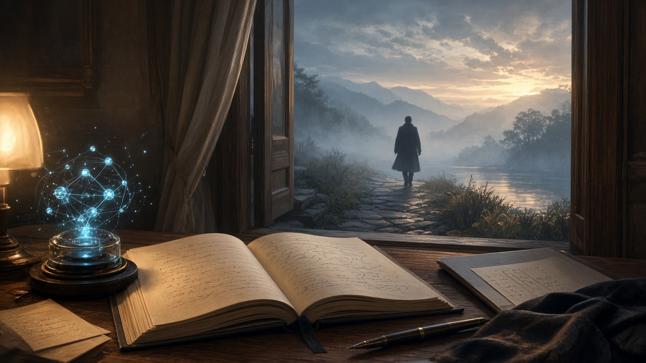 How to Use AI to Write Scenes That End on a Question, Not an Answer