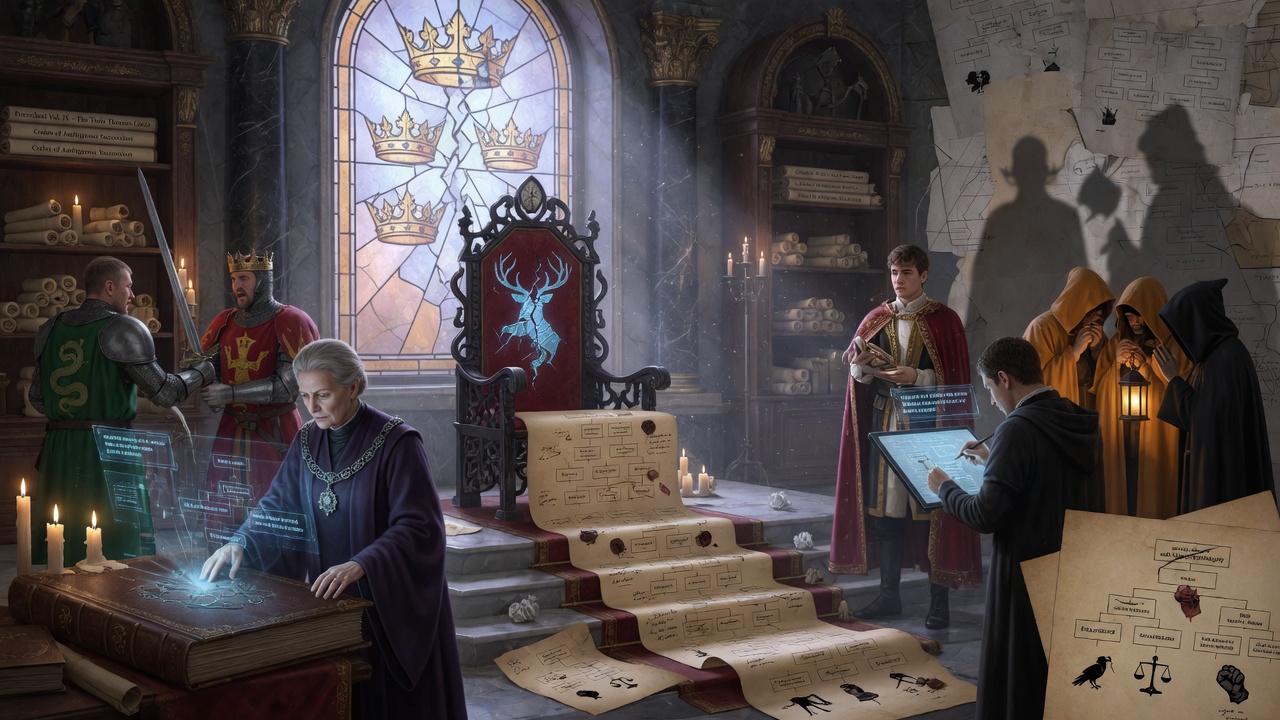 How to Use AI to Design Succession Crises That Fuel Political Plot