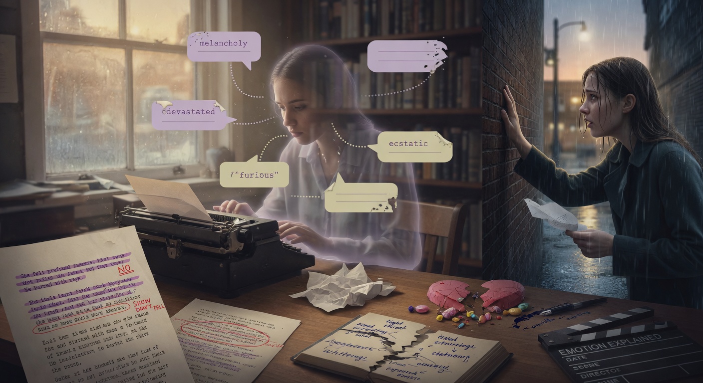 Why AI Defaults to Explaining Emotion (And How to Stop It)