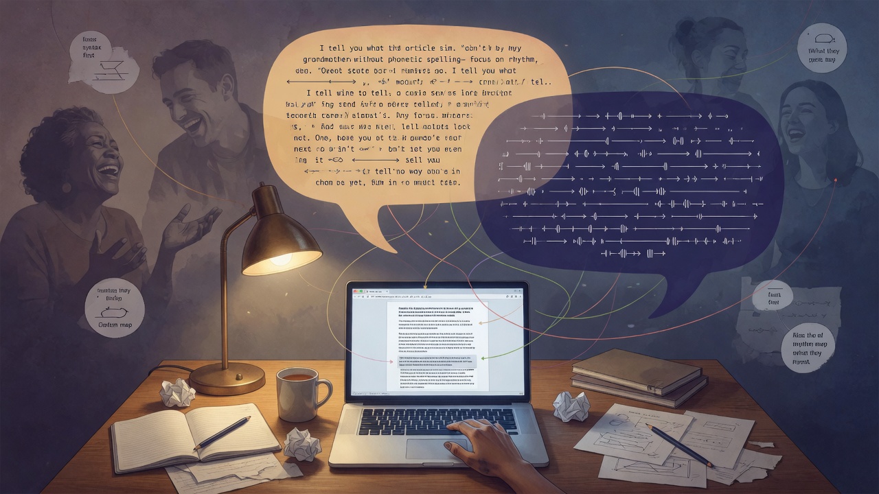 How to Use AI to Write Dialect Without Phonetic Spelling Clichés