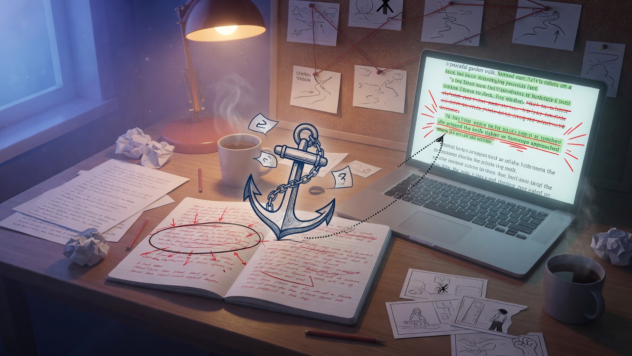 How to Use Anchor Prompts to Lock AI to a Scene's Central Tension