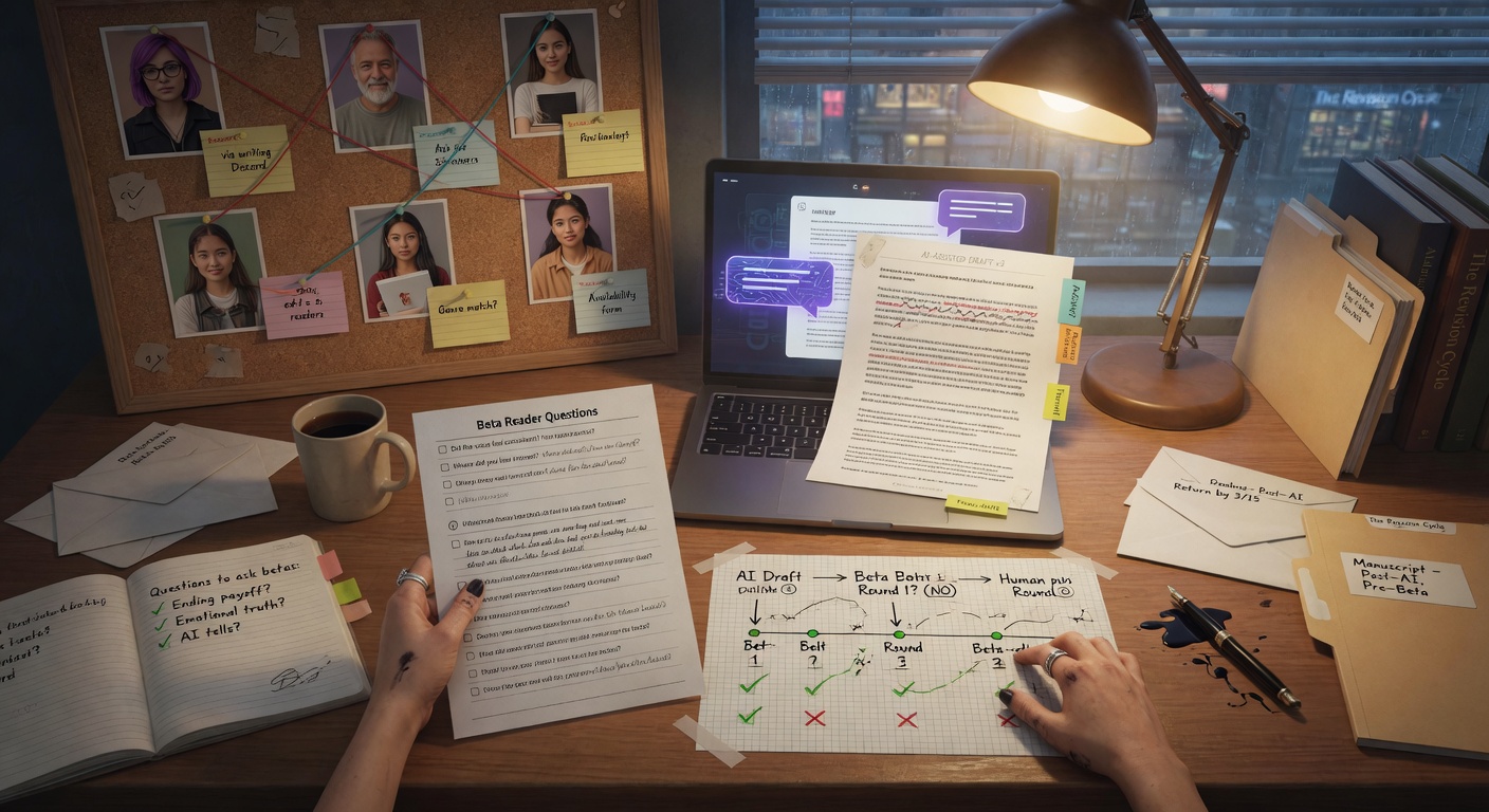 Beta Reader Workflow for AI-Assisted Manuscripts
