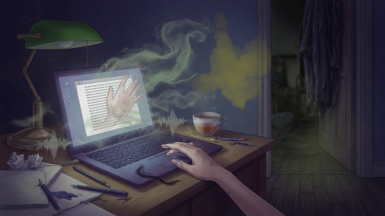 How to Use AI to Write Sensory Detail That Builds Dread