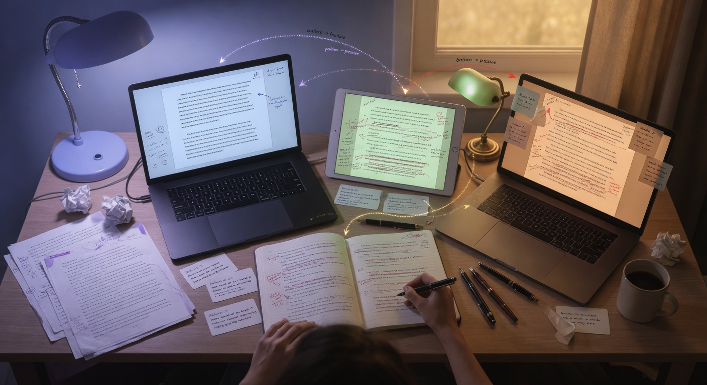 Multi-Pass AI Drafting: Using Model Handoffs to Deepen Prose