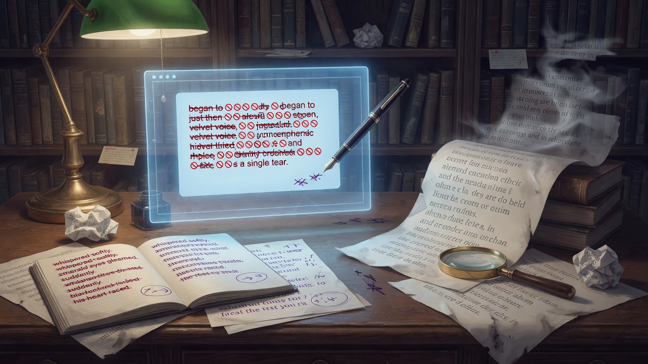 How to Use Negative Prompts to Purge AI Prose Tics