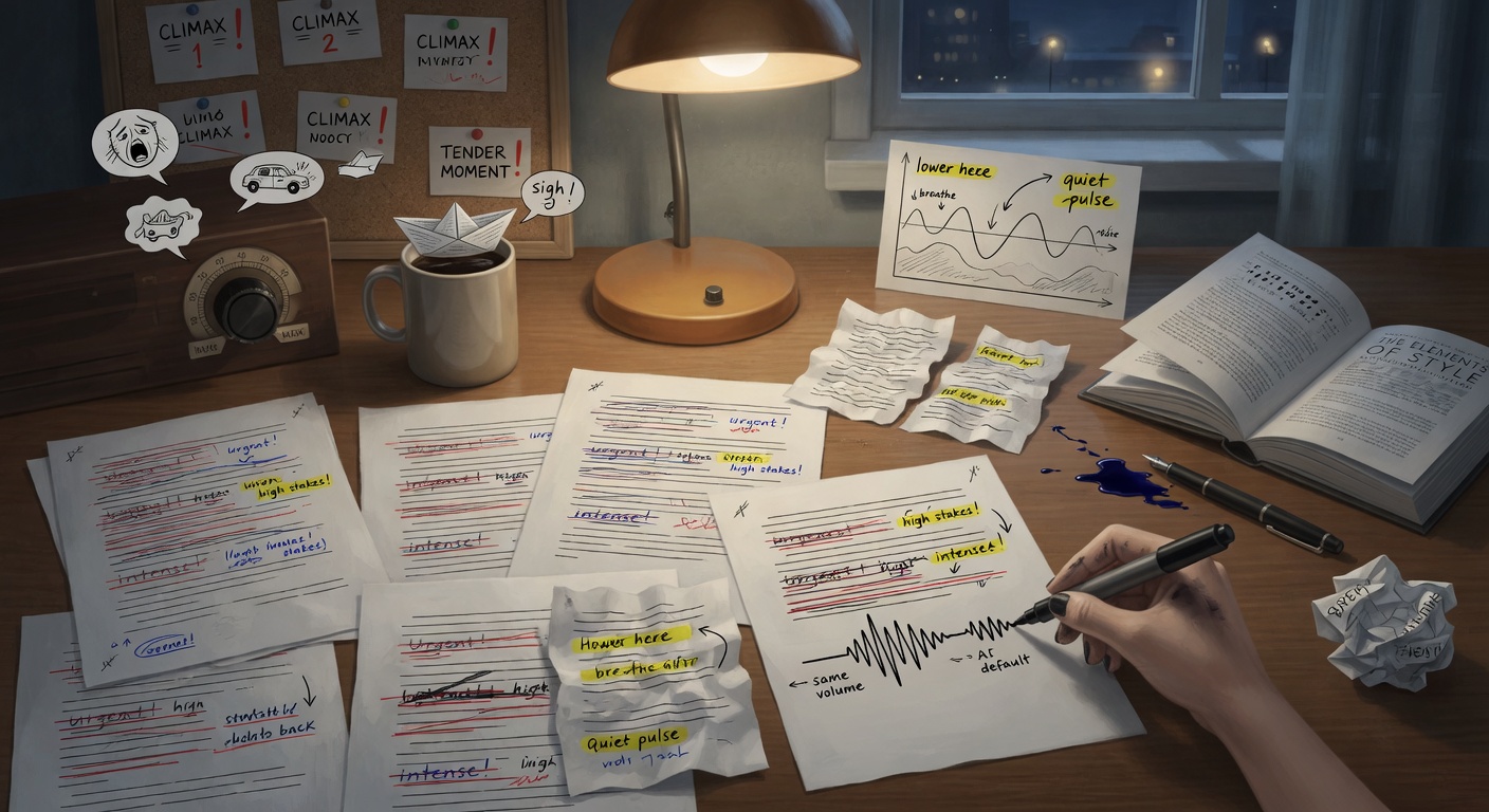 How to Stop AI from Writing Every Scene at the Same Volume