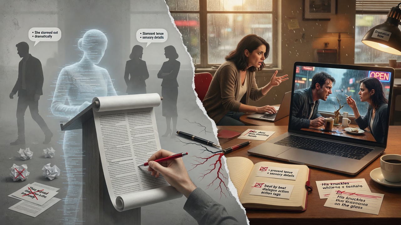 How to Stop AI from Writing Every Scene as a Summary